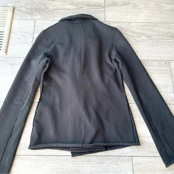 Alexander Wang Black Cotton Double Breasted  Blazer - Picture 12 of 16